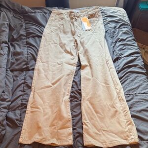 Women's Straight Leg Pants in Tan